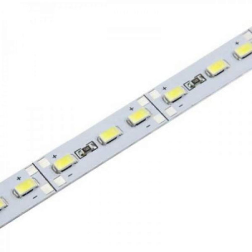 Лента алюминий 12V -100см - Белая - (5630) - 2А 72LED  в силиконе