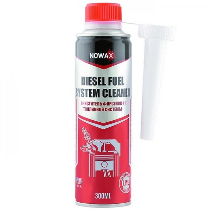 Очиститель дизельной системы  300ml  "Nowax" NX30840   (24шт/ящ)