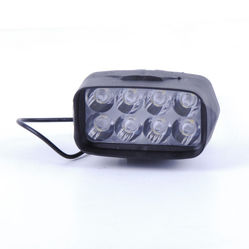 Фара LED Прямокутна 12W 12V 80*45*50mm Дальній / Spot (1шт) JP057 8 Led