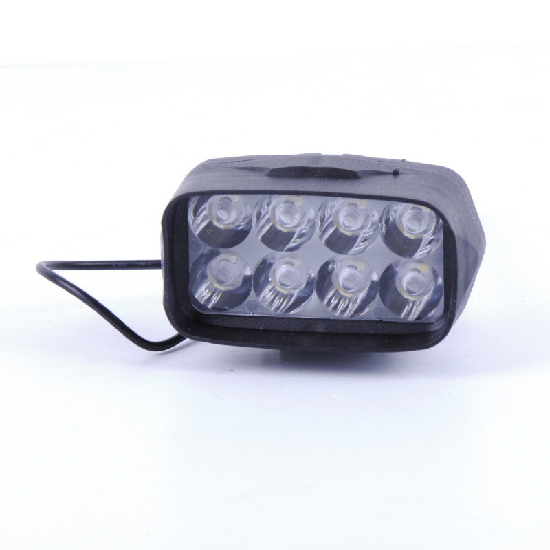 Фара LED Прямокутна 12W 12V 80*45*50mm Дальній / Spot (1шт) JP057 8 Led