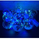 Гирлянда Штора "Дед Мороз" 3,0м*200Led (10 шариков) проволока, RGB (CL56M)