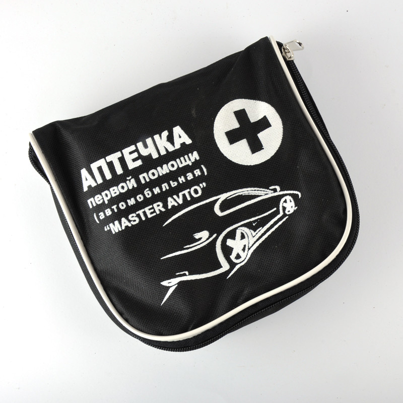 Аптечка АМА-1 (до 9 осіб) Сумка Чорна "Master Avto"