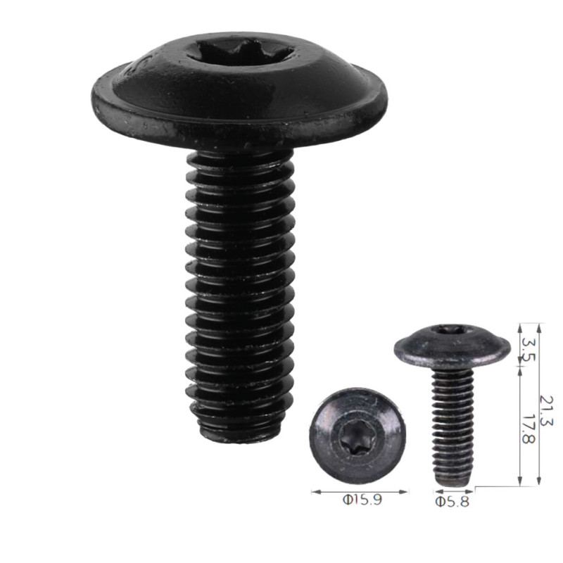 Гвинт H2335 M6x18 під TORX універсальный ( уп. 100 шт.) Гвинт H2335 M6x18 під TORX універсальный ( уп. 100 шт.)