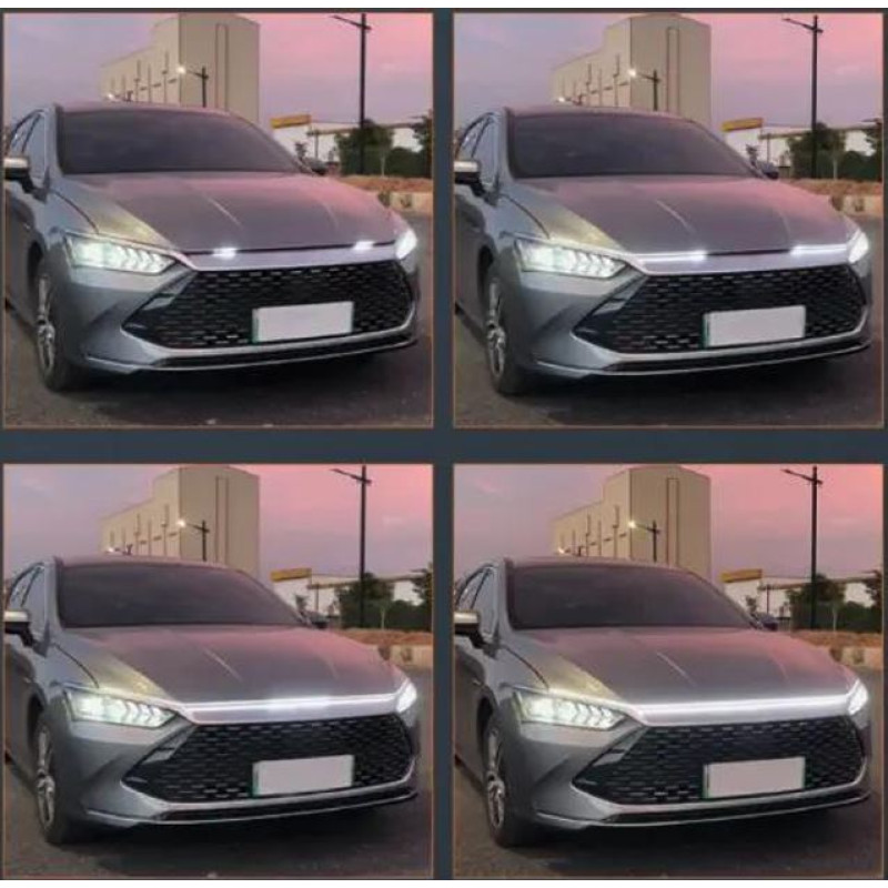 Підсвітка капота гнучка 12V LED динамічна Біла 200см (бокове свічення) Підсвітка капота гнучка 12V LED динамічна Біла 200см (бокове свічення)