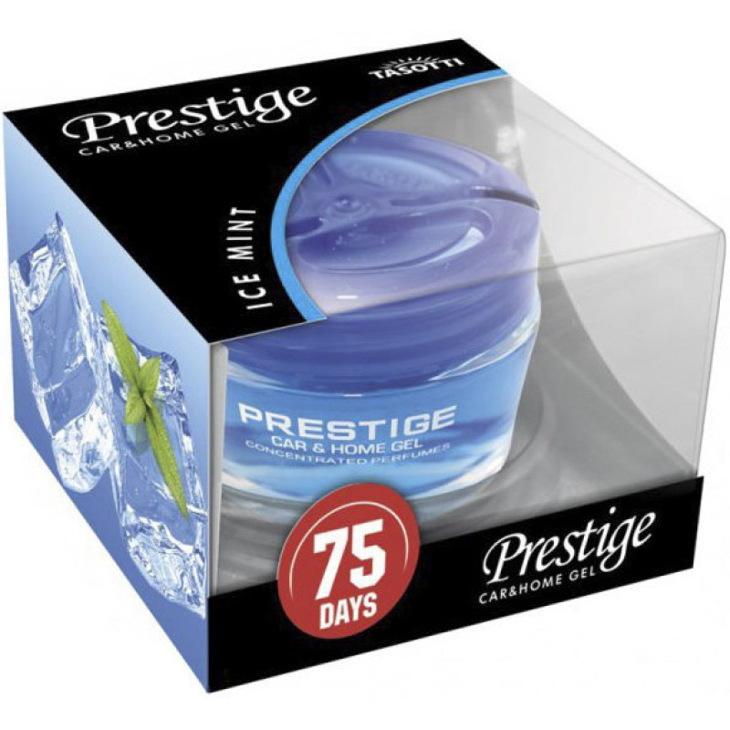 Освіжувач гель 50ml - "Tasotti" - Gel Prestige - Ice Mint (Крижана м'ята) (16шт/уп) Освіжувач гель 50ml - "Tasotti" - Gel Prestige - Ice Mint (Крижана м'ята) (16шт/уп)