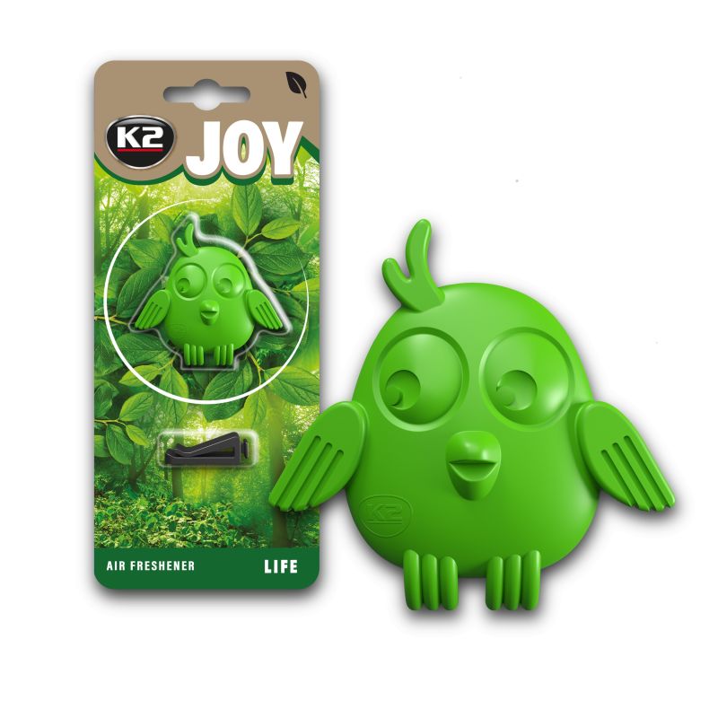 Освіжувач силікон на обдув 14г - "K2" - Joy - Life (Життя) (V894) (K20625) Освіжувач силікон на обдув 14г - "K2" - Joy - Life (Життя) (V894) (K20625)