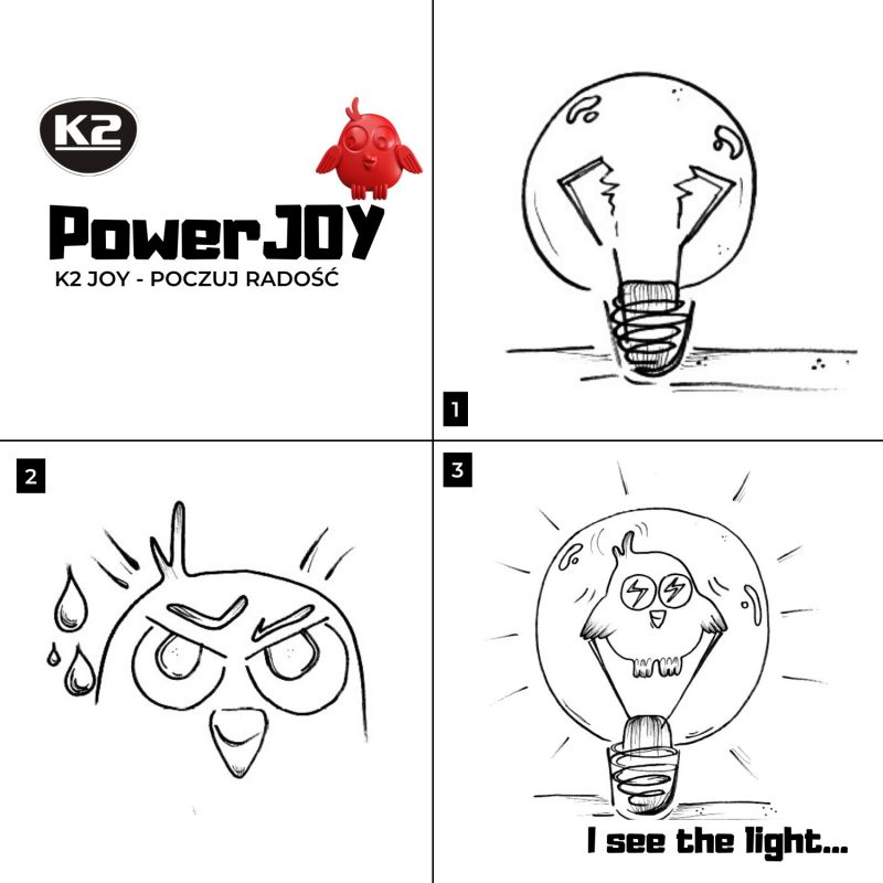 Освіжувач силікон на обдув 14г - "K2" - Joy - Power (Сила) (V891) (K20622)