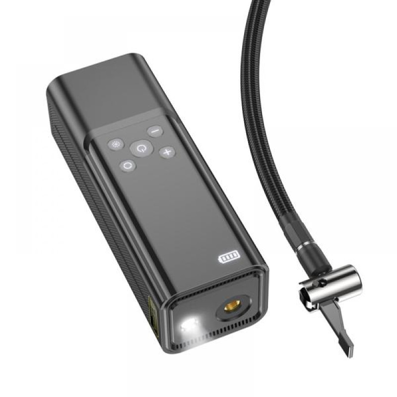 Компресор HOCO ZP7 12V / Ліхтар /10,3бар