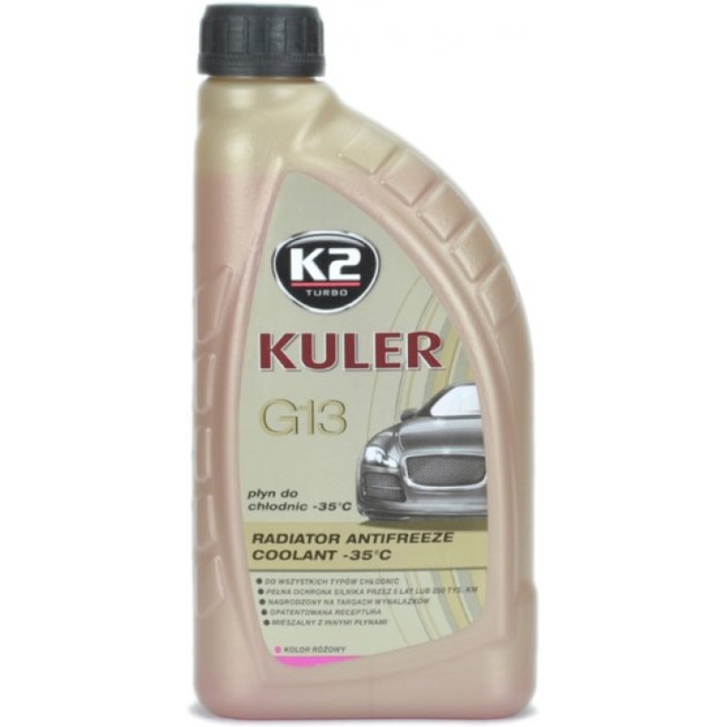 Антифриз 1kg Рожевий -35°С G13 (T201R) "K2" Антифриз 1kg Рожевий -35°С G13 (T201R) "K2"