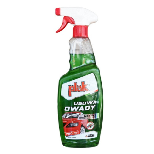 Очищувач скла від мошки тригер 750ml "Plak" Netins