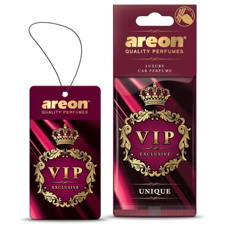 Освіжувач сухий лист - "Areon" - VIP - Unique (Унікальний) 
