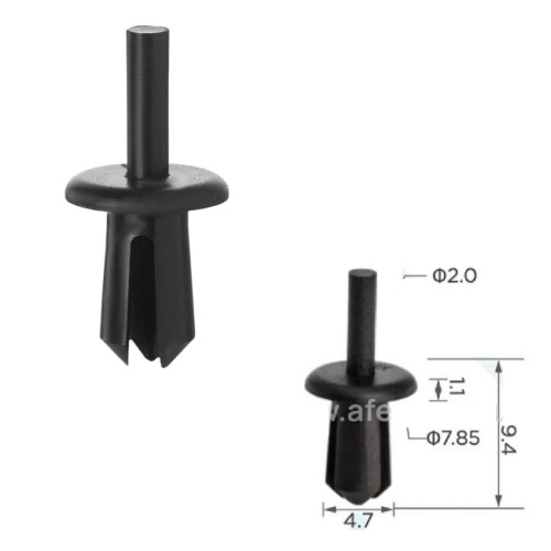 Фіксатор C3967 натискна/розпірна Peugeot Citroen Renault Mercedes 697224 9023G0 7703072224 (уп.100) Фіксатор C3967 натискна/розпірна Peugeot Citroen Renault Mercedes 697224 9023G0 7703072224 (уп.100)