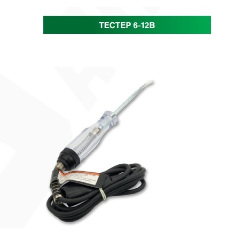 Викрутка індикаторна (пробник напруги) 6-12V "King STD" KS-6248 / великої потужності (10шт/ящ)