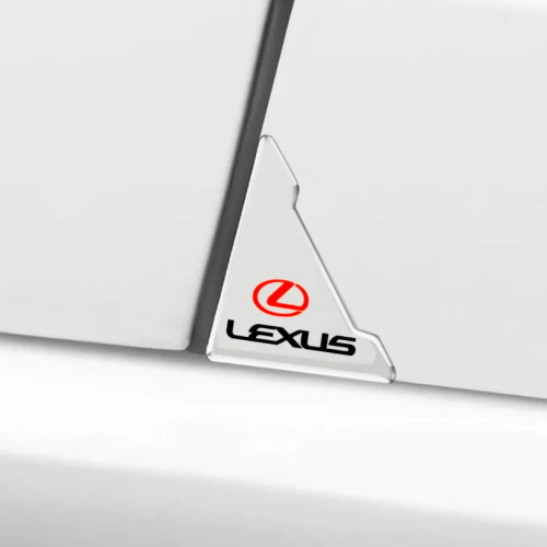 Плівка захисна для дверних КУТІВ Lexus силіконова прозора (4шт)