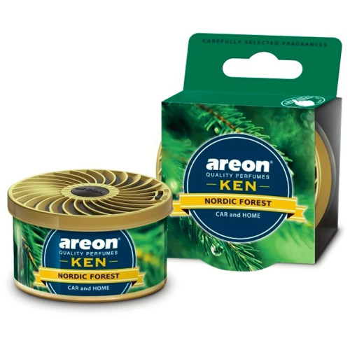Освіжувач сухий консерва 35gr - "Areon" - Ken - Nordic Forest (Північний ліс) (12шт/уп)
