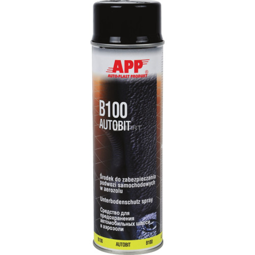 Засіб для захисту шассі чорний 500ml Аерозоль "APP" B100 Autobit 050600 Засіб для захисту шассі чорний 500ml Аерозоль "APP" B100 Autobit 050600