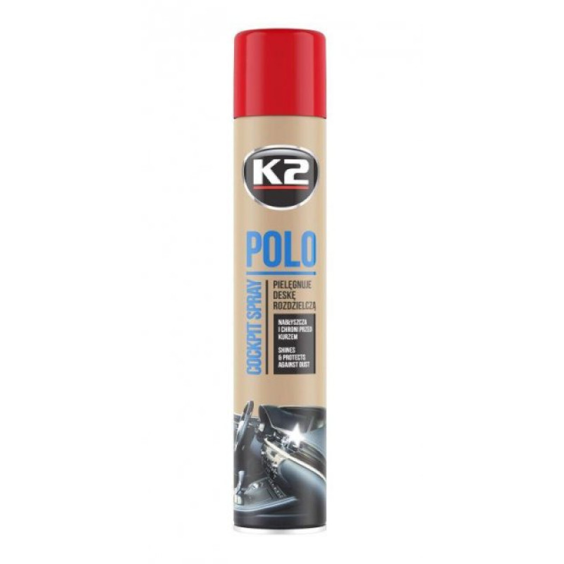 Поліроль торпеди спрей 750ml "K2" Polo Cherry (Вишня) (12шт/ящ) Поліроль торпеди спрей 750ml "K2" Polo Cherry (Вишня) (12шт/ящ)