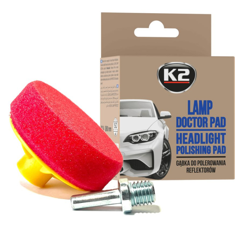 Полірувальний круг 80мм М14 Рожевий ( Щільність середня) "K2" Lamp Doctor Pad K533 (1 шт) Полірувальний круг 80мм М14 Рожевий ( Щільність середня) "K2" Lamp Doctor Pad K533 (1 шт)