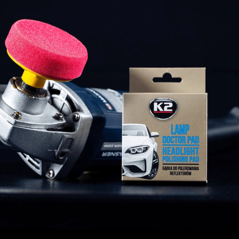 Полірувальний круг 80мм М14 Рожевий ( Щільність середня) "K2" Lamp Doctor Pad K533 (1 шт) Полірувальний круг 80мм М14 Рожевий ( Щільність середня) "K2" Lamp Doctor Pad K533 (1 шт)