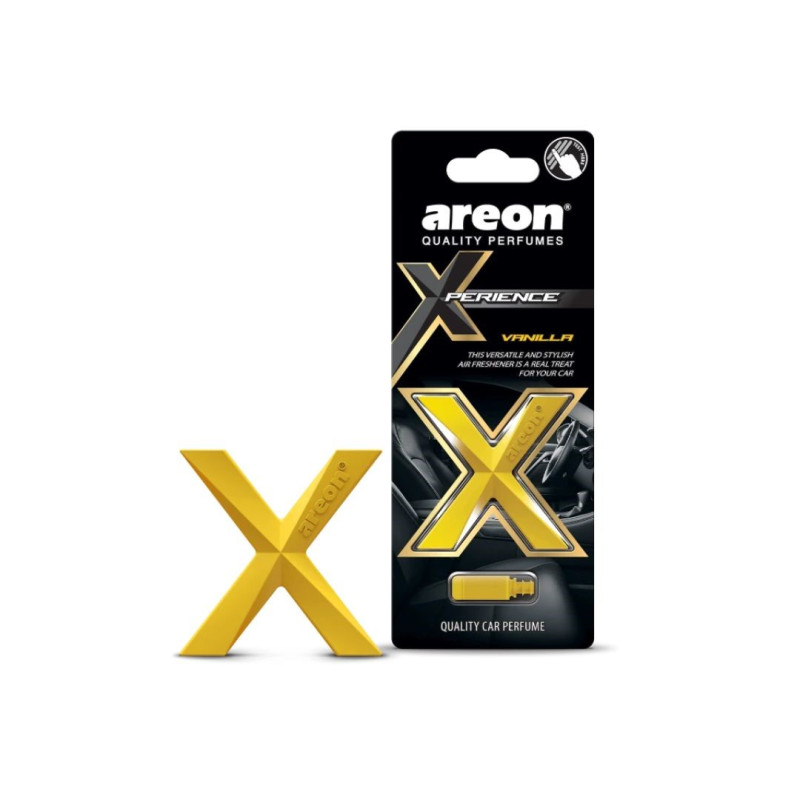 Освіжувач полімер на обдув - "Areon" - Xperience - Vanilla (Ваніль) Освіжувач полімер на обдув - "Areon" - Xperience - Vanilla (Ваніль)