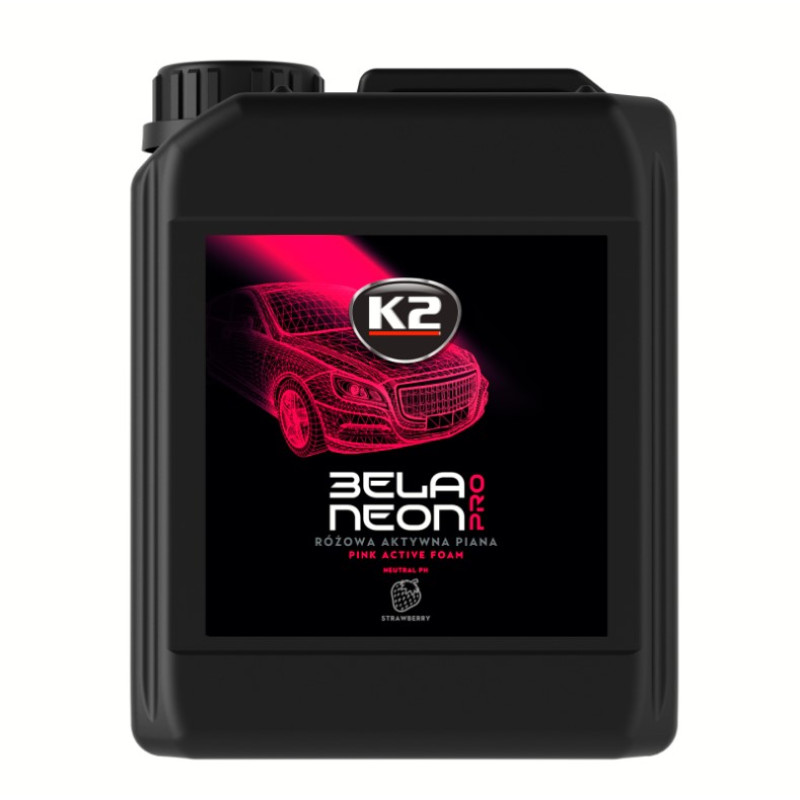 Активна піна для очищення кузова 5L "K2" Bela Pro Neon (Полуниця) D0155/K20802