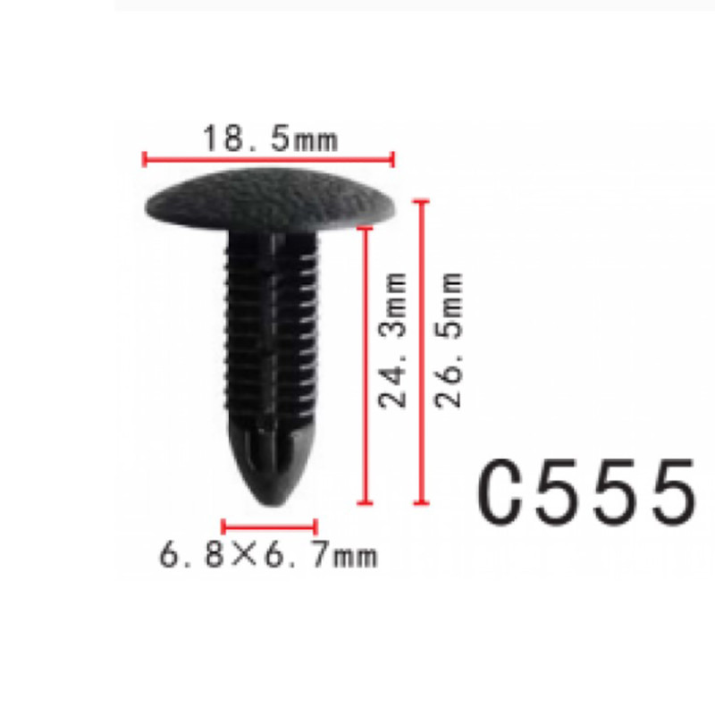 Кліпси C0555 кріплення обшивки GM 94145515 Isuzu 8941455150 Toyota Honda Opel (уп.100шт) Кліпси C0555 кріплення обшивки GM 94145515 Isuzu 8941455150 Toyota Honda Opel (уп.100шт)