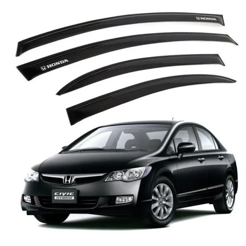 Дефлектори вікон Honda Civic SD 06-11 скотч "AV-Tuning"
