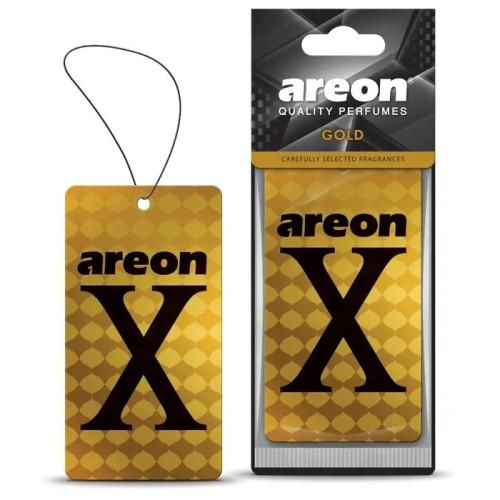 Освіжувач сухий лист - "Areon" - X-version - ЛЮКС Gold (Золото) Освіжувач сухий лист - "Areon" - X-version - ЛЮКС Gold (Золото)