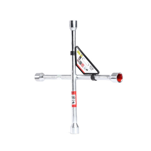 Ключ балонний хрест посилений 17*19*22мм*13/16" Хром-Ванадій (X-Wheel/Wrench PRO) "Heyner" 420000