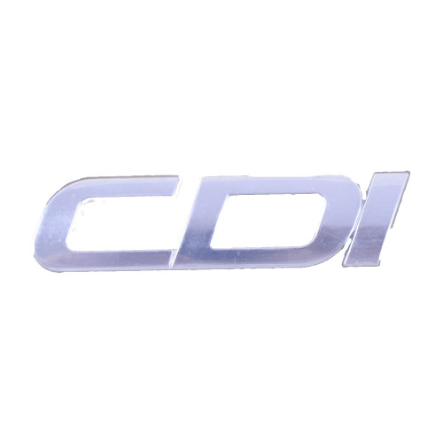Емблема - напис "CDI" на багажник (хром) 85х26мм (Скотч) Sprinter 2018- (8252)