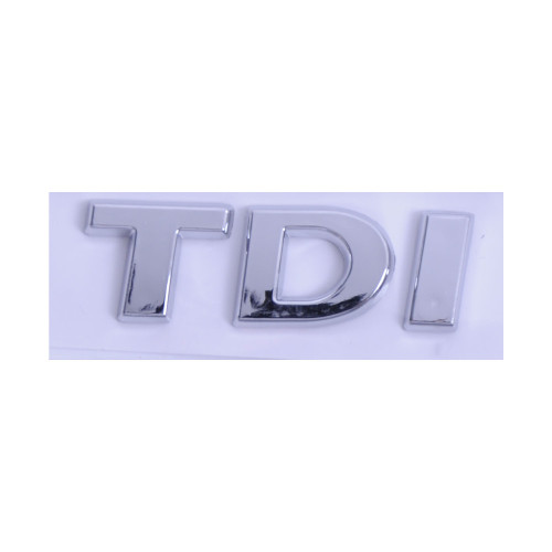 Емблема - напис "TDI" на багажник (хром) Jetta 11>14 63х20мм (1K9853675D 739)