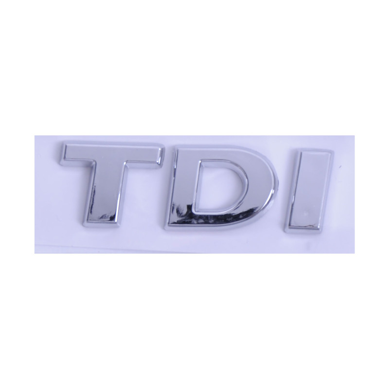 Емблема - напис "TDI" на багажник (хром) Jetta 11>14 63х20мм (1K9853675D 739) Емблема - напис "TDI" на багажник (хром) Jetta 11>14 63х20мм (1K9853675D 739)