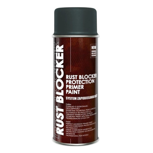 Фарба сіра 400ml "Deco color" 4в1 Rust Bloker (антиржавчина) 7011 (12шт/уп)