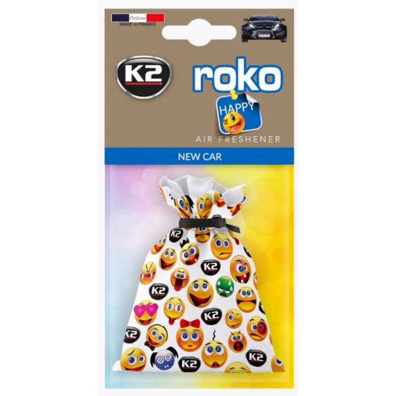Освіжувач силікон гранули 25gr - "K2" - Vinci Roko Happy - New Car (Нова машина) V812H Освіжувач силікон гранули 25gr - "K2" - Vinci Roko Happy - New Car (Нова машина) V812H