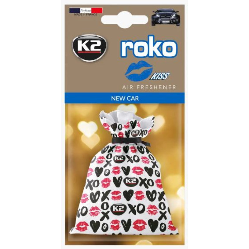 Освіжувач силікон гранули 25gr - "K2" - Vinci Roko Kiss - New Car (Нова машина) V812K Освіжувач силікон гранули 25gr - "K2" - Vinci Roko Kiss - New Car (Нова машина) V812K