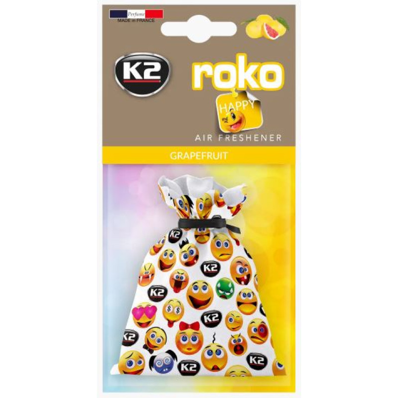 Освіжувач силікон гранули 25gr - "K2" - Vinci Roko Happy - Grapefruit (Грейпфрут) V824H Освіжувач силікон гранули 25gr - "K2" - Vinci Roko Happy - Grapefruit (Грейпфрут) V824H