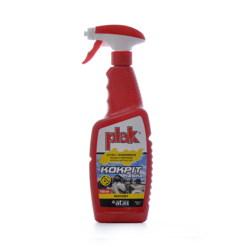 Поліроль торпеди молочко тригер 750ml "Plak" Base Aqua / матова (піна) (24шт/уп)