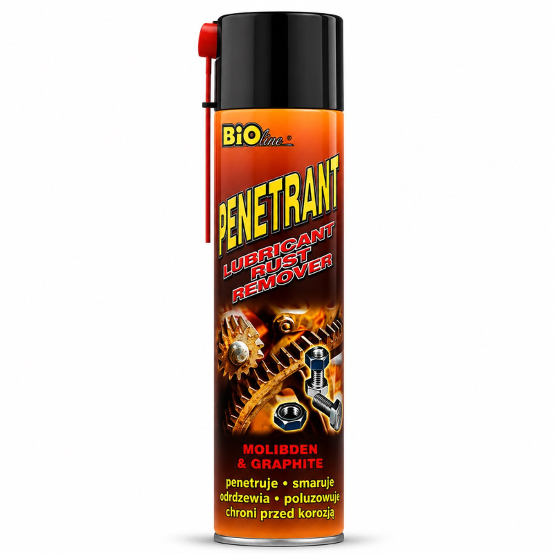 Мастило молібденово-графітне аерозоль 600ml Penetrant"Bio-Line"/ для різьб. з'єднань(рідкий ключ) Мастило молібденово-графітне аерозоль 600ml Penetrant"Bio-Line"/ для різьб. з'єднань(рідкий ключ)