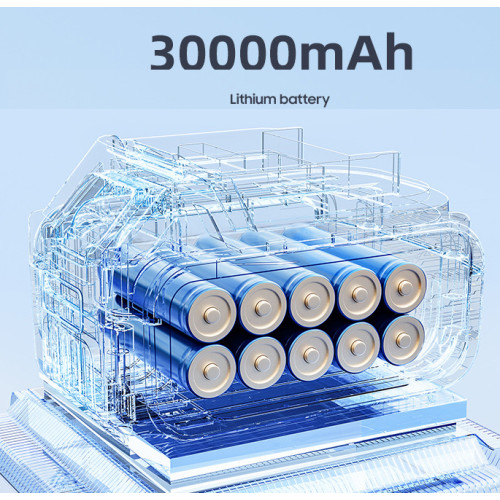 Мийка високого тиску Zhong 888VF 300W 30000mAh (80хвил)швидка зарядка.чемод.з авіаційного алюмінія