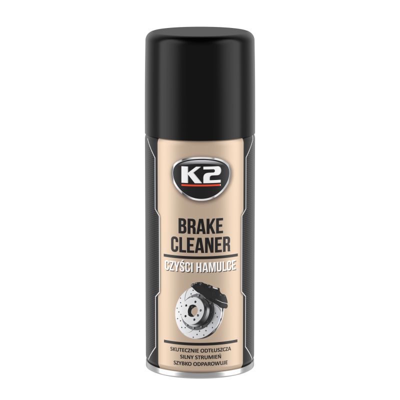 Очищувач гальмівної системи спрей 400ml "K2" W103 Brake Cleaner (супорта, диски, бараб, зчеплення)