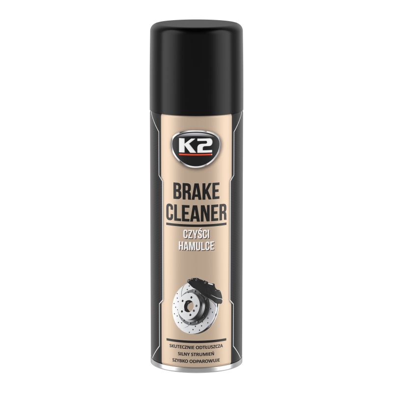Очищувач гальмівної системи спрей 500ml "K2" W104 Brake Cleaner (супорта, диски, бараб, зчеплення) Очищувач гальмівної системи спрей 500ml "K2" W104 Brake Cleaner (супорта, диски, бараб, зчеплення)