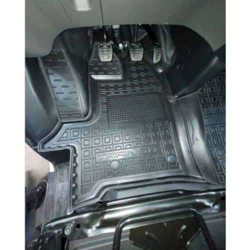 Килимки салона Ford Transit 2014- (1+1) "AvtoGum" 12084