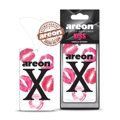 Освіжувач сухий лист - "Areon" - X-version - Vanilla Mystery KISS (Ванільна таємниця) NEW Освіжувач сухий лист - "Areon" - X-version - Vanilla Mystery KISS (Ванільна таємниця) NEW