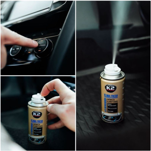 Очищувач автокондиціонера спрей  150ml "K2" Klima Fresh Квіти K222FL