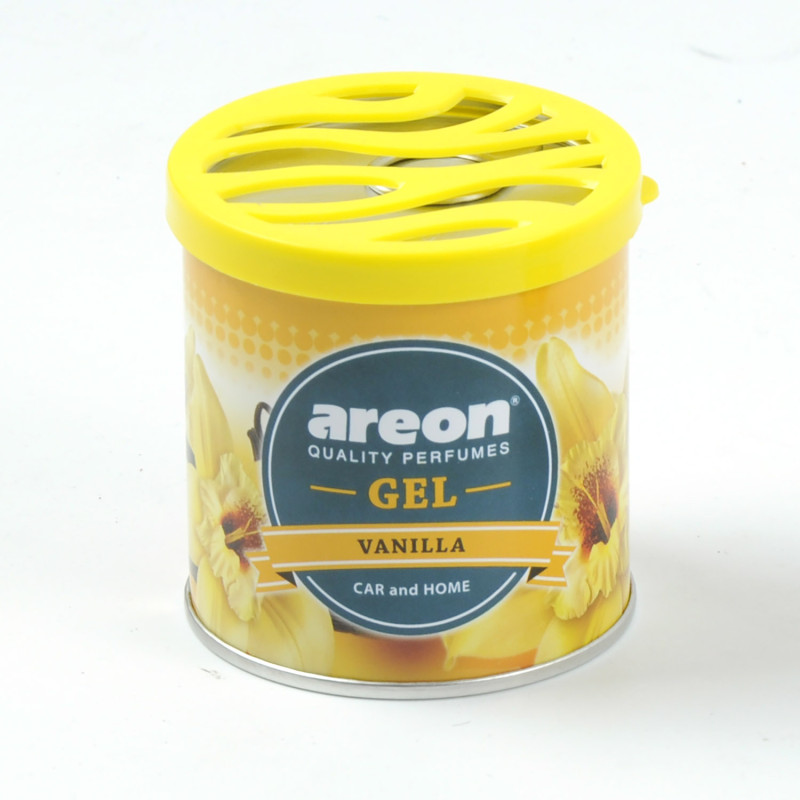 Освіжувач гель консерва 80gr - "Areon" - GEL - Vanilla (Ваніль) Освіжувач гель консерва 80gr - "Areon" - GEL - Vanilla (Ваніль)