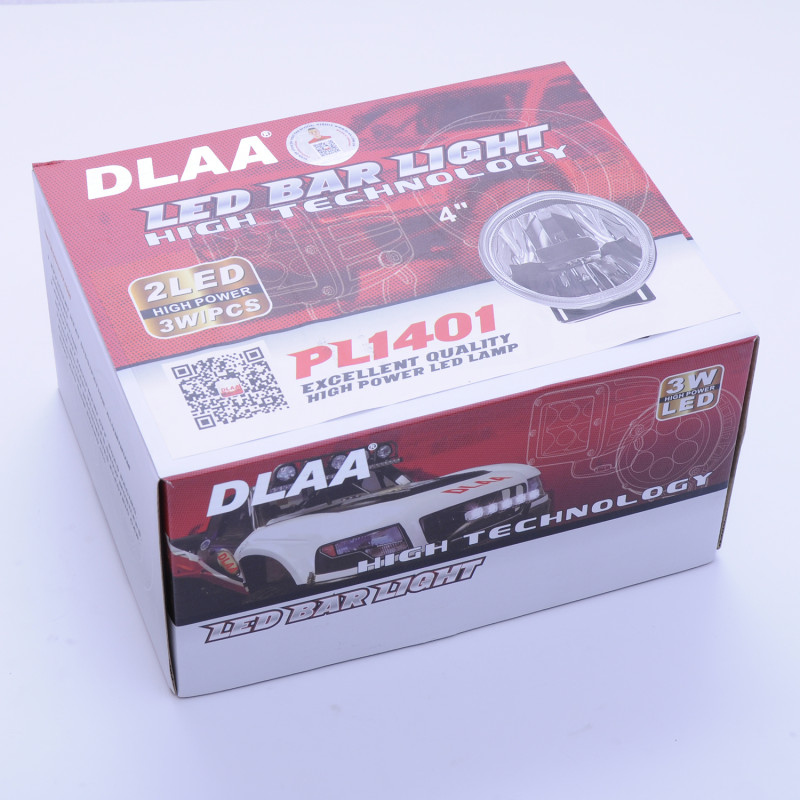 Протитуманні LED Фари Лінза D=100мм 12V/12W 6000K/CREE (2шт) + кнопка вкл/викл DLAA LP1401 (6)