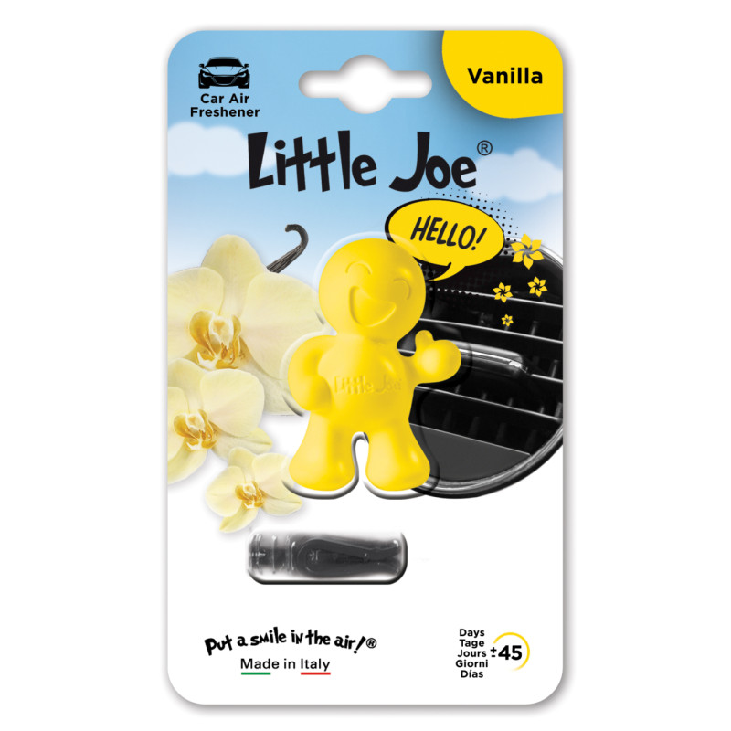 Освіжувач на обдув "Маленький Джо Ок" Ваніль (Funky VANILLA Yellow) "Little Joe" LJOK01N/ET0101 Освіжувач на обдув "Маленький Джо Ок" Ваніль (Funky VANILLA Yellow) "Little Joe" LJOK01N/ET0101
