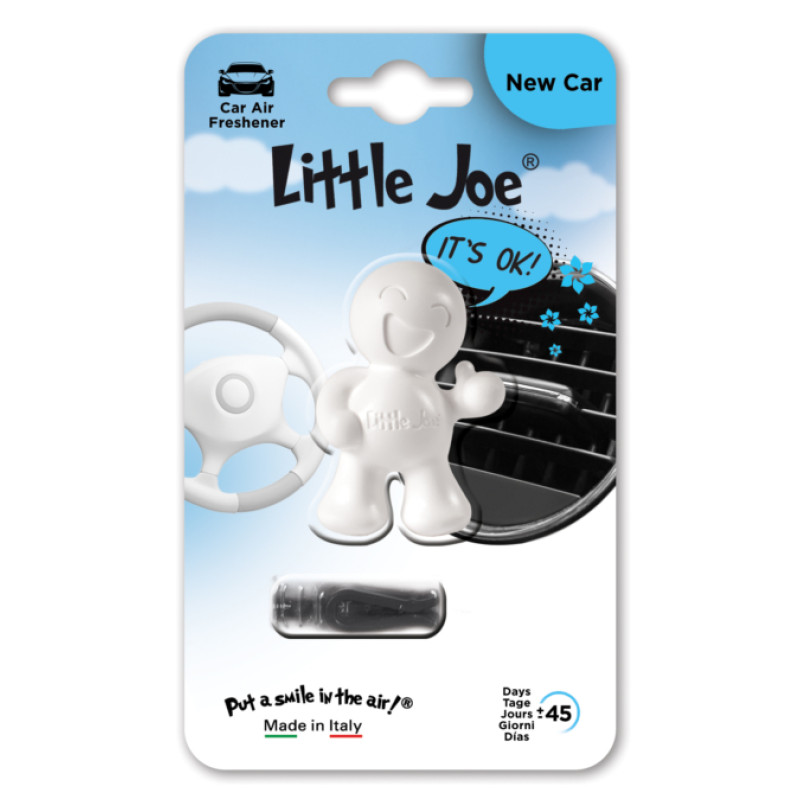 Освіжувач на обдув "Маленький Джо Ок" Нова машина (NEW CAR White) "Little Joe" LJOK02N/ET0202
