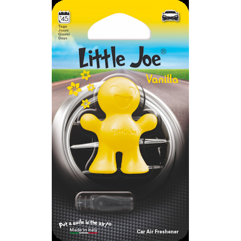 Освіжувач на обдув "Маленький Джо" Ваніль (VANILLA Yellow) "Little Joe" LJ002/EF0101 Освіжувач на обдув "Маленький Джо" Ваніль (VANILLA Yellow) "Little Joe" LJ002/EF0101