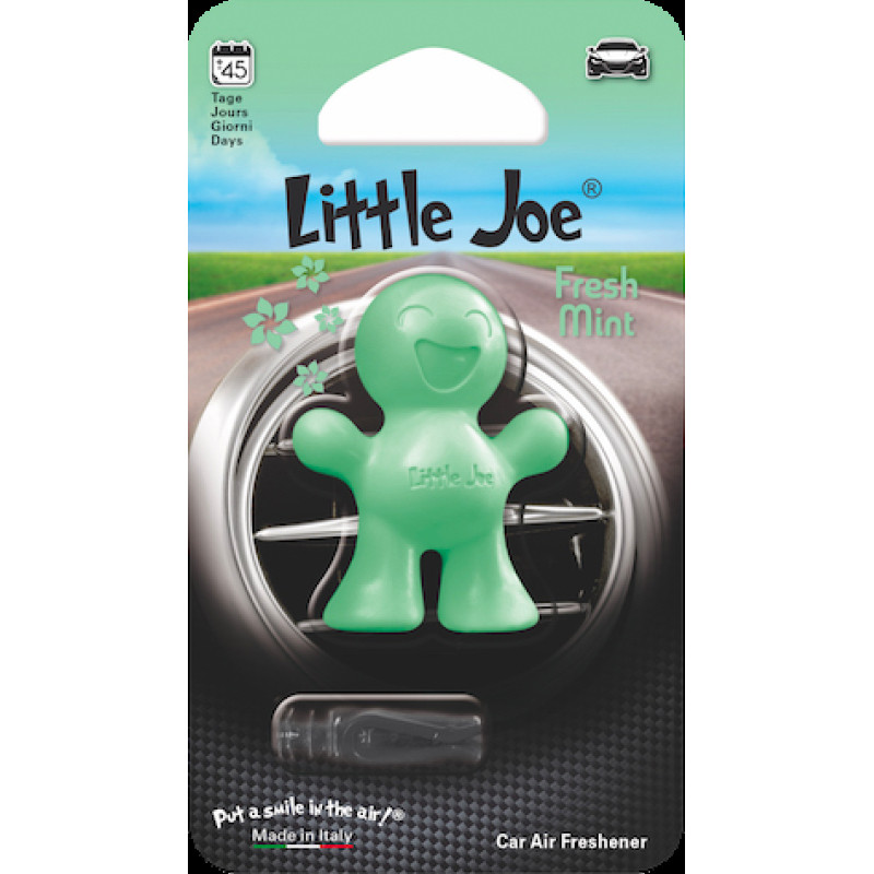 Освіжувач на обдув "Маленький Джо" Свіжа м'ята (FRESH MINT Green) "Little Joe" LJ016